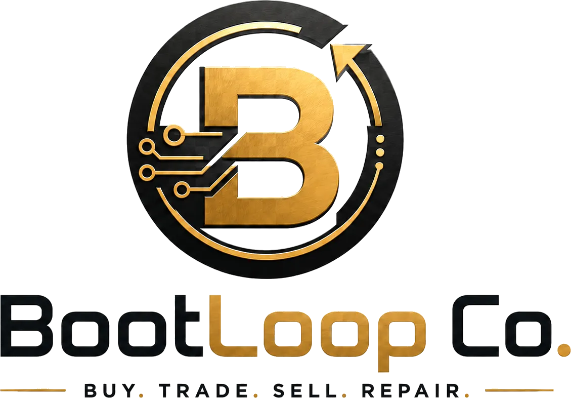 BootLoop Co. logo — Buy. Trade. Sell. Repair.
